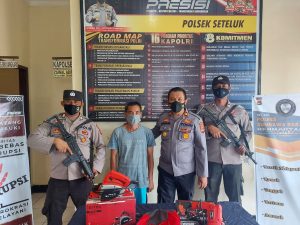 Polsek Seteluk Berhasil Ringkus Pelaku Pencurian Puluhan Gram Emas