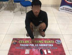 Sering Pesta Sabu, Pemuda Asal Tepas Diringkus Polisi