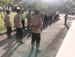 Polsek Maluk Apel Kesiapan Pengamanan MTQ XVIII 