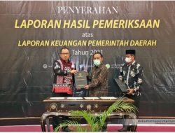 KSB Kembali Raih Opini WTP yang Kedelapan