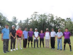 Sekda KSB Buka Turnamen Bola Kades Cup Desa Tapir