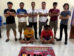 Miliki Sabu 11,98 Gram, Dua Pemuda Asal Tepas Diringkus Polisi