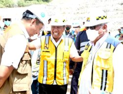 Wakil Bupati Dampingi Menteri PUPR Tinjau Bendungan Tiu dan Bintang Bano