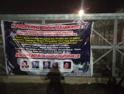 Spanduk Tuduh Lima Petinggi AMNT ‘Main’ Muncul di Akses Road