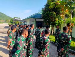 Dandim 1628/SB Berikan Arahan Bagi Personil Kodim yang Terlibat Pam Pilkades 