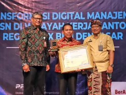 KSB Terima Penghargaan Peringkat 1 BKN Award 2022