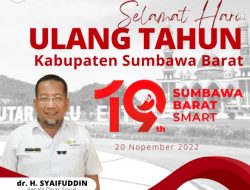 DINAS SOSIAL Mengucapkan Selamat Harlah KSB