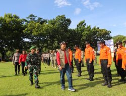 Siaga Bencana, Pemda Bersama TNI-Polri Gelar Apel Gabungan