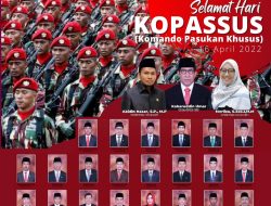 DPRD KSB Mengucapkan Selamat Hari Kopasus