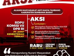 RDPU AMANAT dan DPR RI Bahas Skandal Batu Hijau