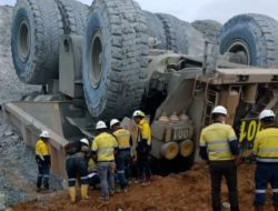 Miris, Haul Truck di Area Tambang Terguling, AMANAT Sebut Perusahaan Tidak Pikirkan Nyawa Karyawan