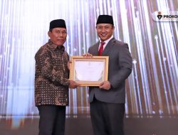 Bupati KSB Terima Penghargaan Tingkat Nasional Ajang Baznas Award 2023
