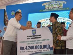 23 Kampus di NTB Terima Beasiswa Mahasiswa Miskin Berprestasi