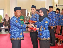 Bupati Lantik Ratusan PNS Lingkup Pemda KSB