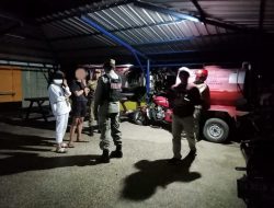 Tingkatkan Rasa Aman dan Nyaman, Satpol PP KSB Lakukan Patroli Malam