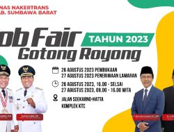 Job Fair 2023 Disnakertrans KSB