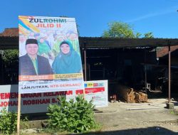 Usai Sebar Ribuan Sepanduk, Relawan Zul-Rohmi KSB Dirikan Bale Pemenangan