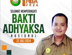 Ucapan Selamat Hari Bhakti Adhyaksa Nasional