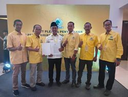 Survey Keterpilihan Amar-Nani Sangat Besar, Golkar Resmi Serahkan B1KWK 