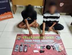 Polisi Amankan Dua Pengedar Sabu di Sumbawa Barat