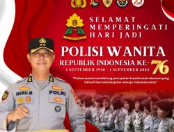 Ucapan Selamat Hari Jadi Polisi Wanita ke-76