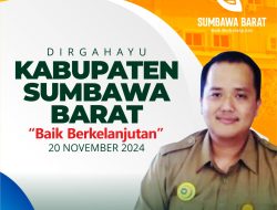 DIRGAHAYU KABUPATEN SUMBAWA BARAT YANG KE-21