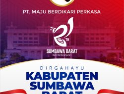 PT. Maju Berdikari Perkasa Mengucapkan Dirgahayu KSB yang ke-21