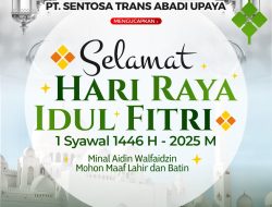 Ucapan Selamat Hari Raya Idul Fitri 1446 H – 2024 M
