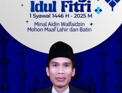 Ucapan Selamat Hari Raya Idul Fitri 1446 H – 2025 M