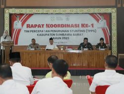 Rakor TPPS 2025, Wabup KSB Tegaskan Aksi Nyata Lapangan Tangani Stunting