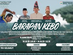 Meriahkan Lomba Barapan Kebo “SAGEGAR” Desa Tepas
