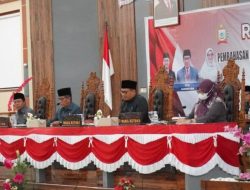 DPRD KSB Gelar Rapat Paripurna Pembahasan Raperda PAPBD Tahun 2025