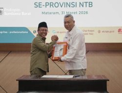 Bupati Sumbawa Barat Serahkan LKPD 2025 ke BPK NTB Tepat Waktu