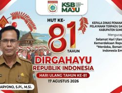 Ucapan Selamat HUT RI yang ke-81