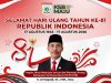 Ucapan Selamat HUT RI yang ke-81