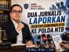 Dua Jurnalis Laporkan Mantan Gubernur NTB ke Polda