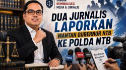 Dua Jurnalis Laporkan Mantan Gubernur NTB ke Polda