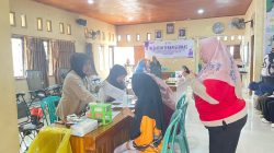 Tim Peno Laung RSUD Asy-Syifa’ Sukses Gelar Donor Darah di Desa Bukit Damai Dukung GERMAS