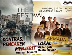 Kontras, Pencaker Lokal Menjerit di tengah Pesta Mewah Amman Mineral